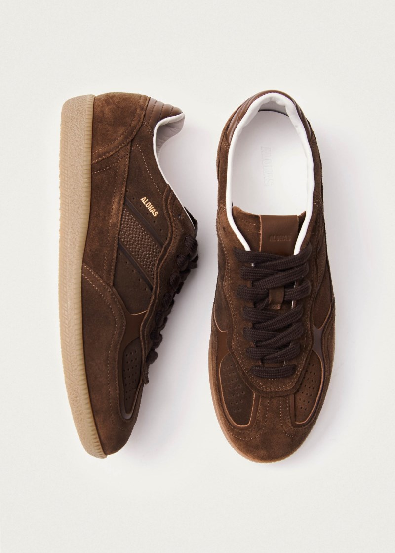 Women's Tb.490 Rife Chocolate Brown Leather Sneakers
