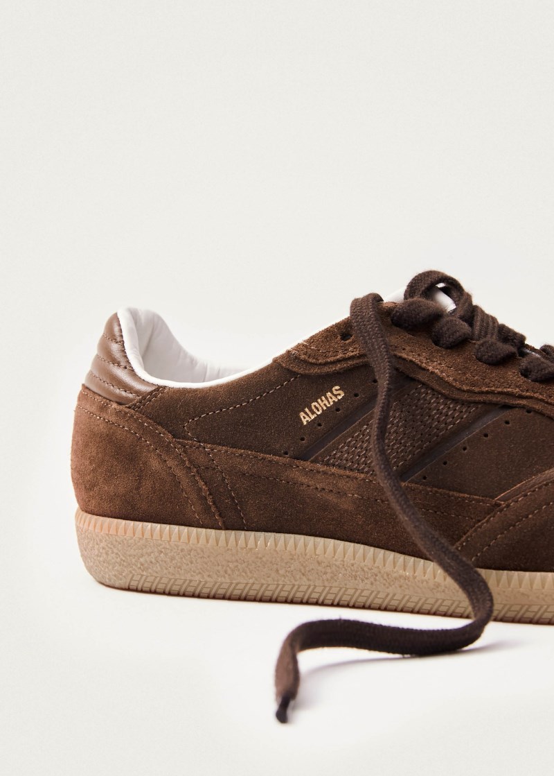 Women's Tb.490 Rife Chocolate Brown Leather Sneakers