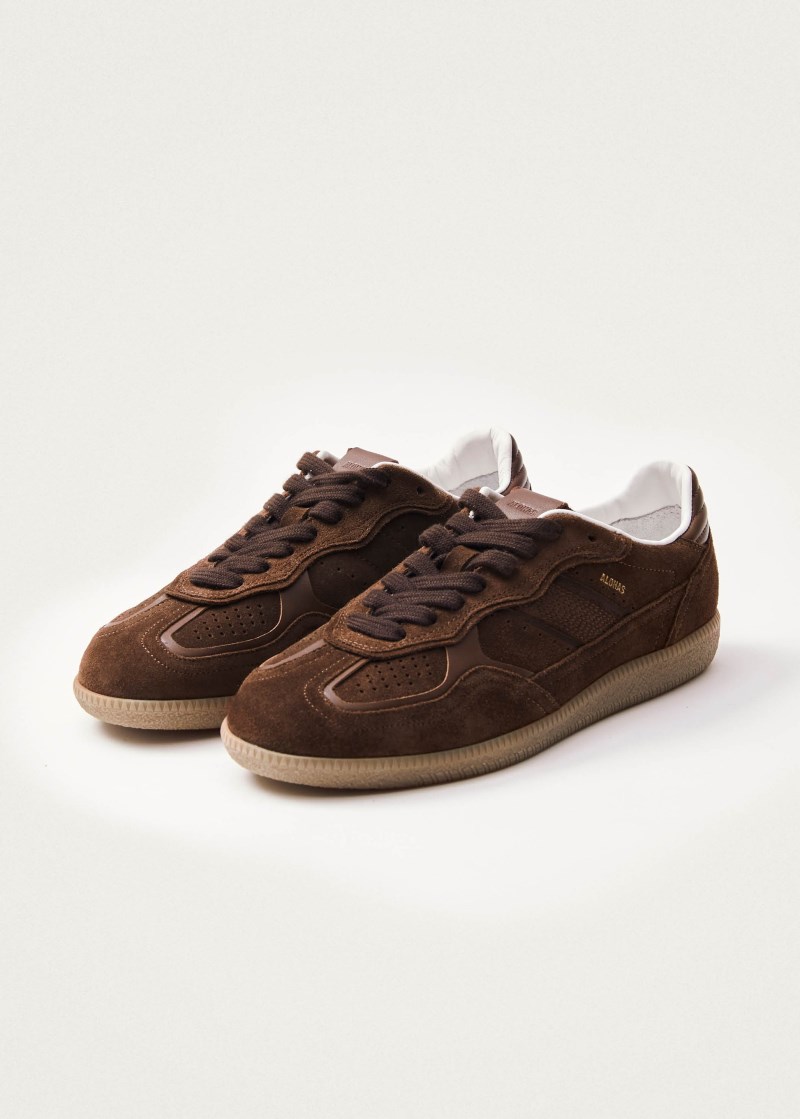 Women's Tb.490 Rife Chocolate Brown Leather Sneakers