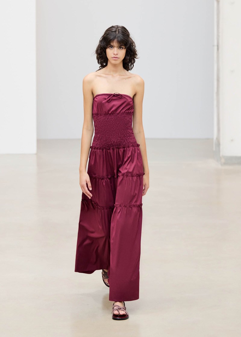 Women's Tory Burgundy Sandals