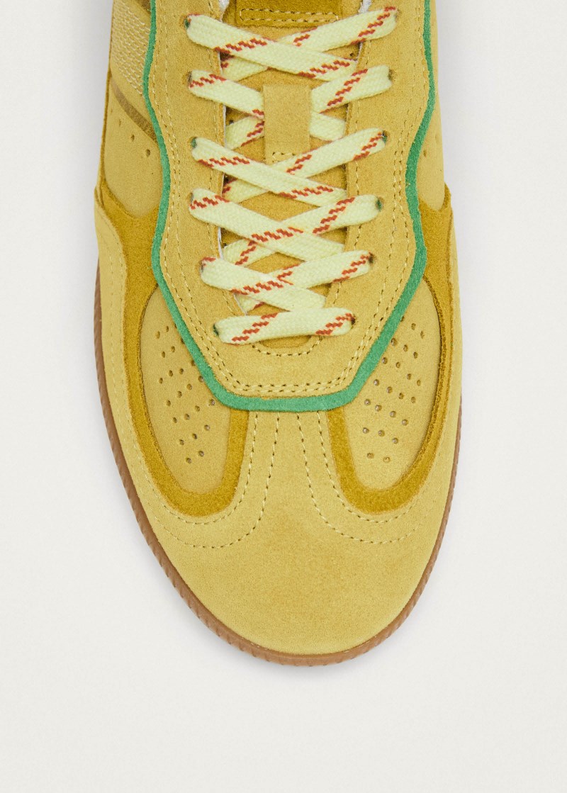 Women's Tb.490 Rife Pale Yellow Leather Sneakers