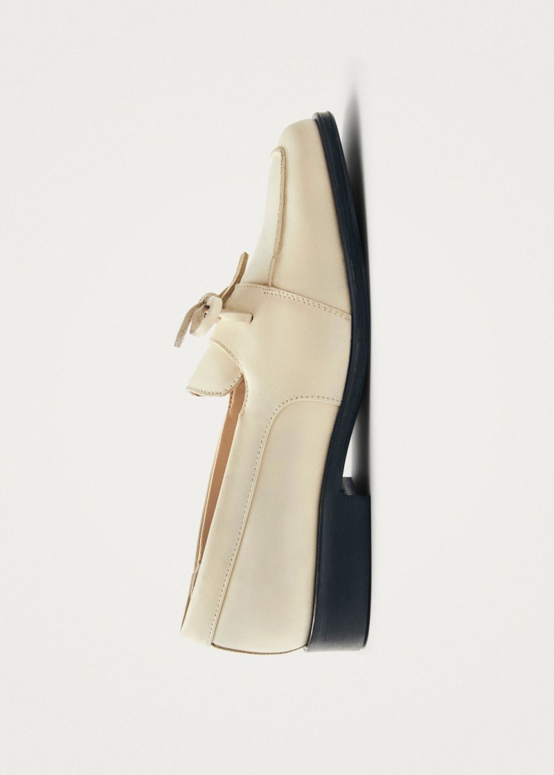 Women's Amour Cream Leather Loafers
