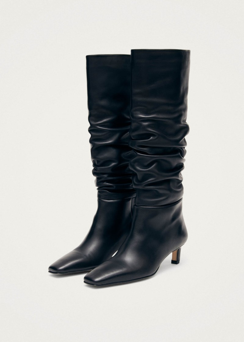 Women's Kalila Black Leather Boots