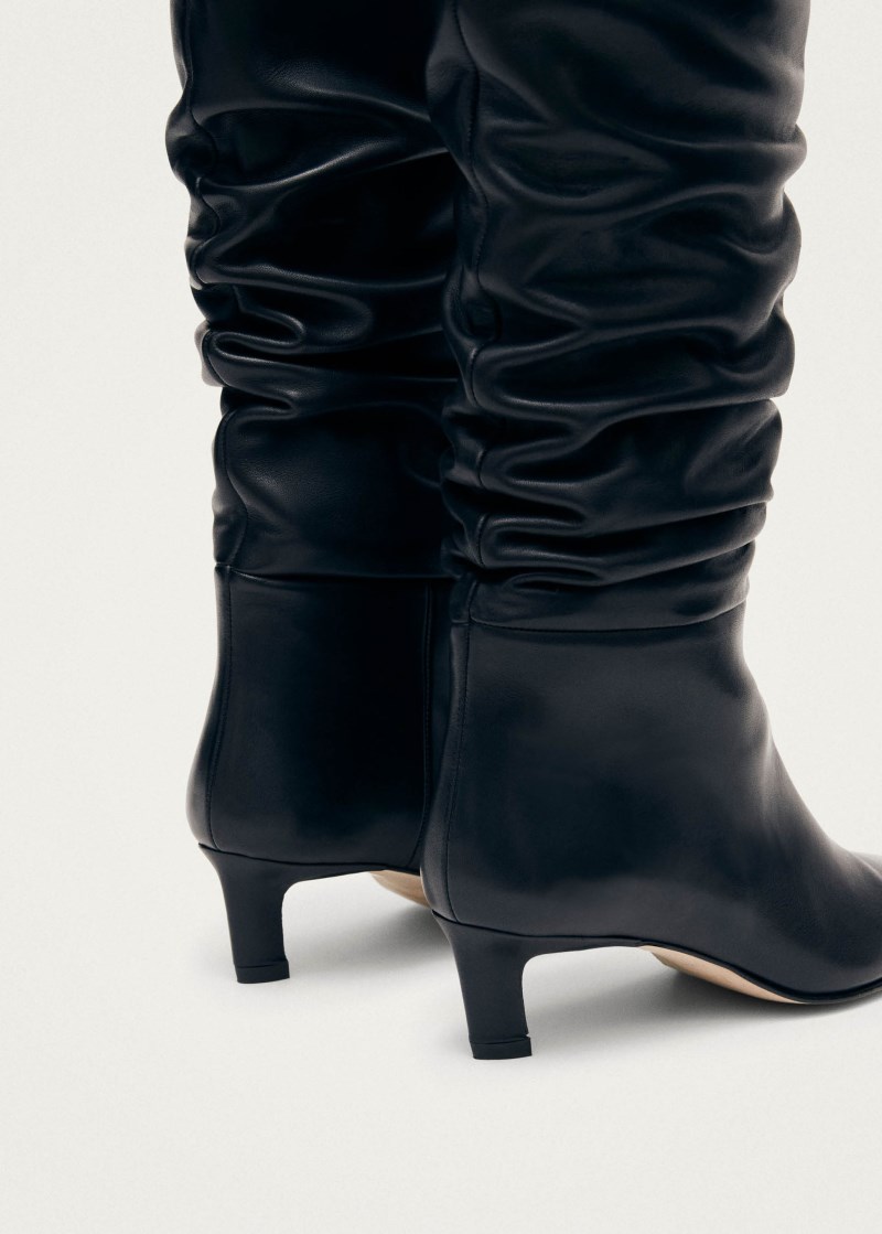 Women's Kalila Black Leather Boots