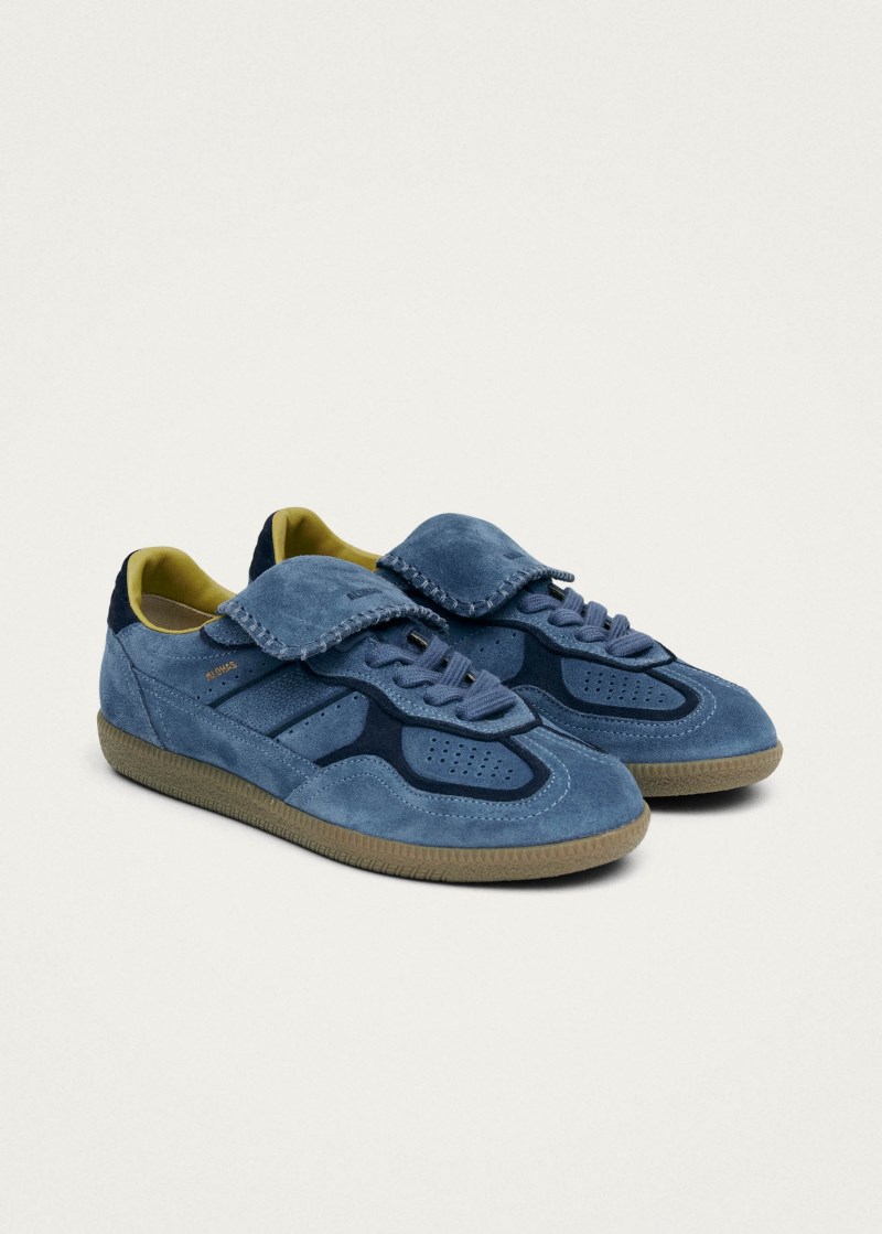 Men's Tb.490 Club Suede Blue Leather Sneakers