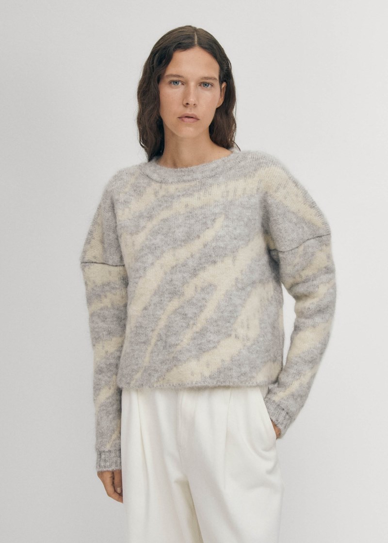 Women's Malmo Grey Sweater