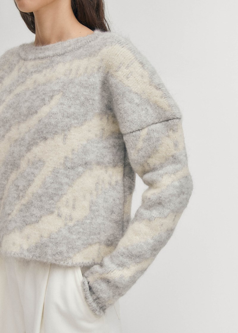 Women's Malmo Grey Sweater