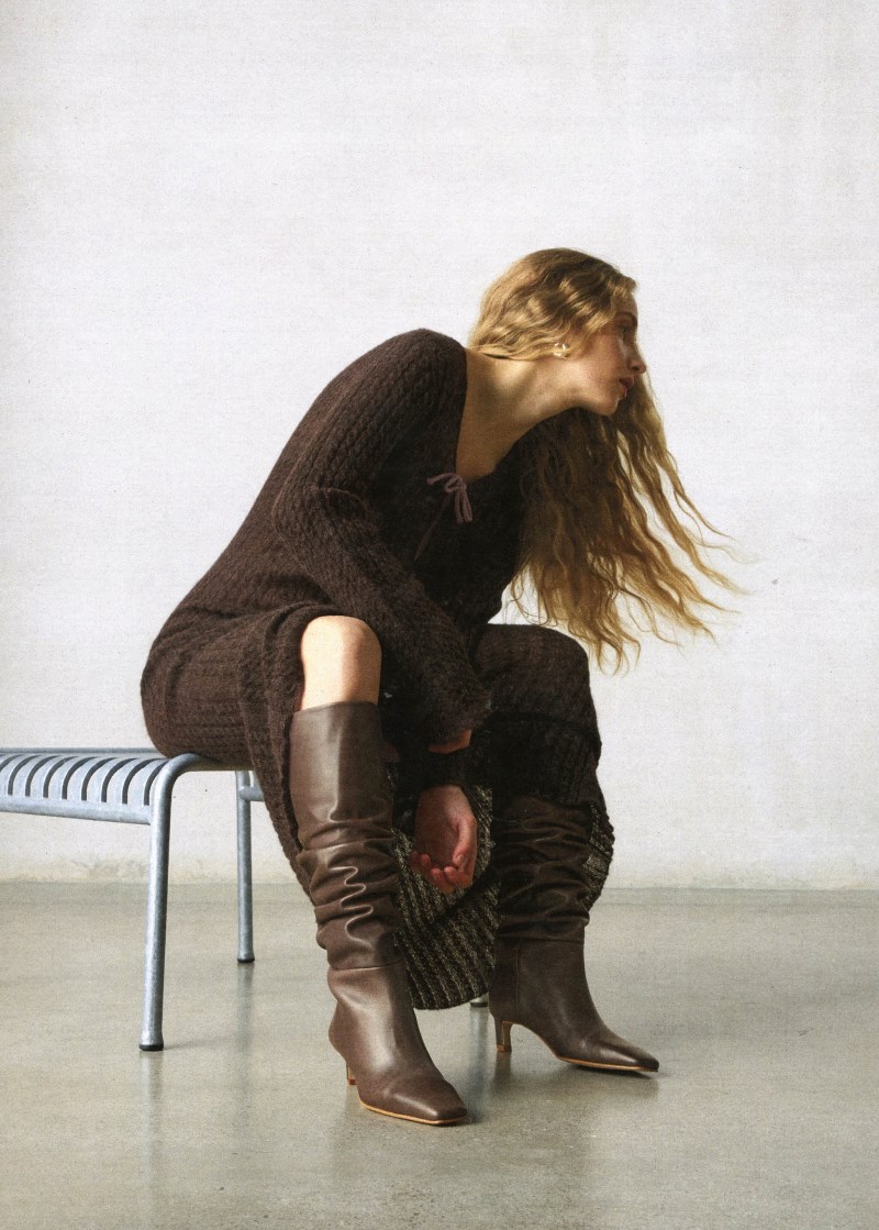 Women's Kalila Brown Leather Boots