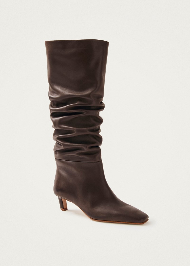 Women's Kalila Brown Leather Boots