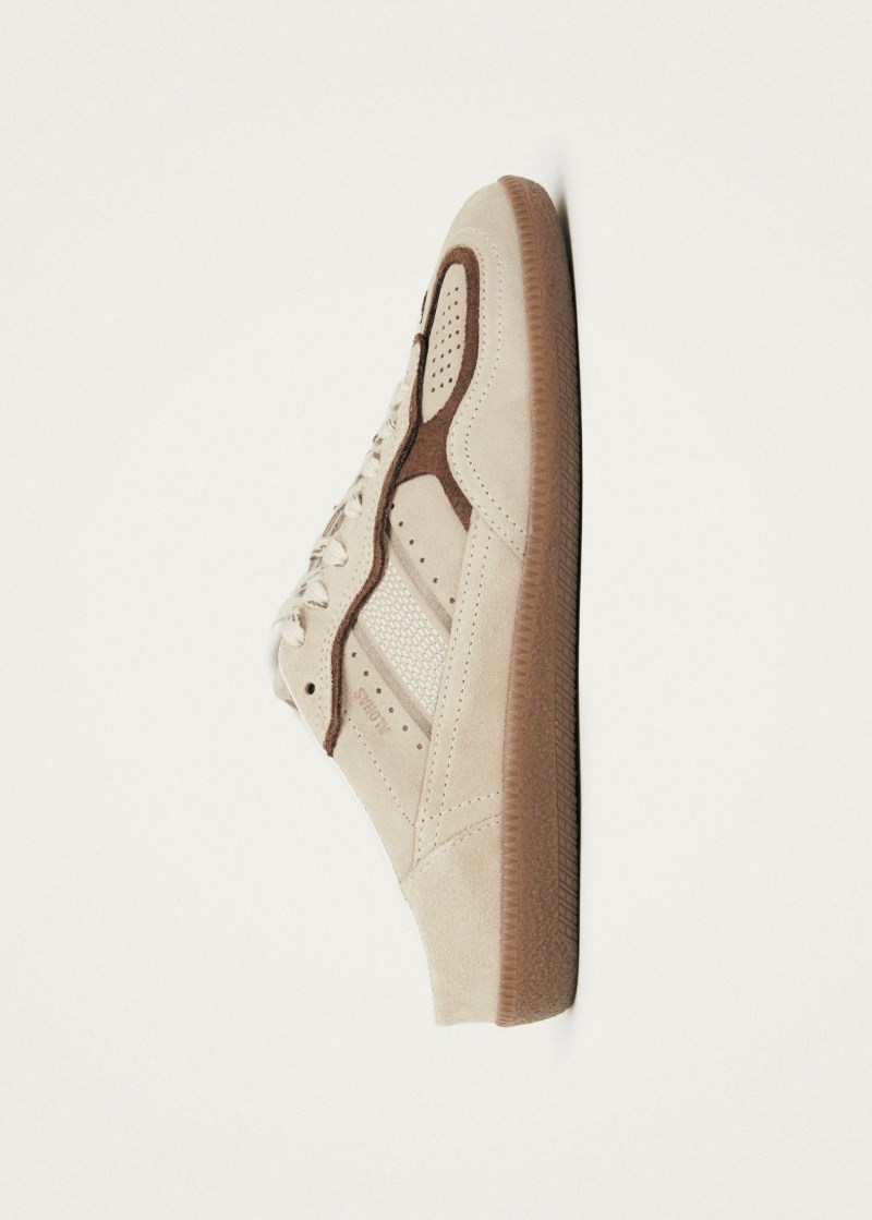 Women's Tb.490 Mule Cream Leather Sneakers