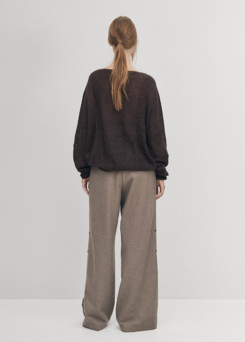 Women's Corden Brown Cardigan