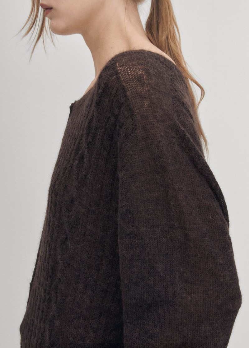 Women's Corden Brown Cardigan