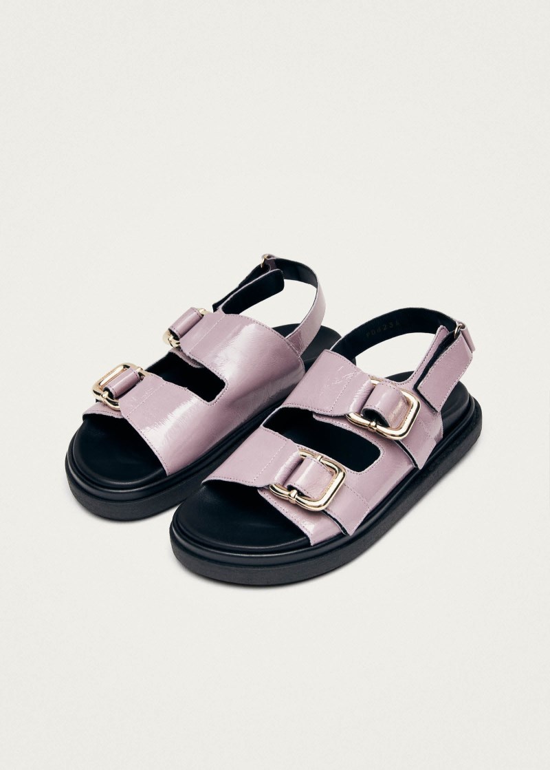 Women's Harper Onix Malva Leather Sandals