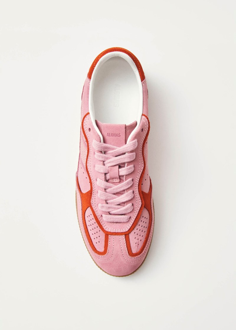 Men's Tb.490 Rife Sea Pink Leather Sneakers