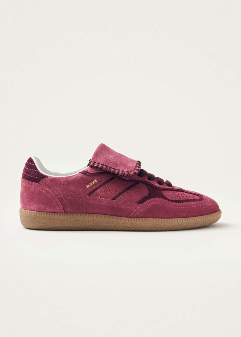 Women's Tb.490 Club Suede Raspberry Leather Sneakers [X1KnZWFb] - $99. ...