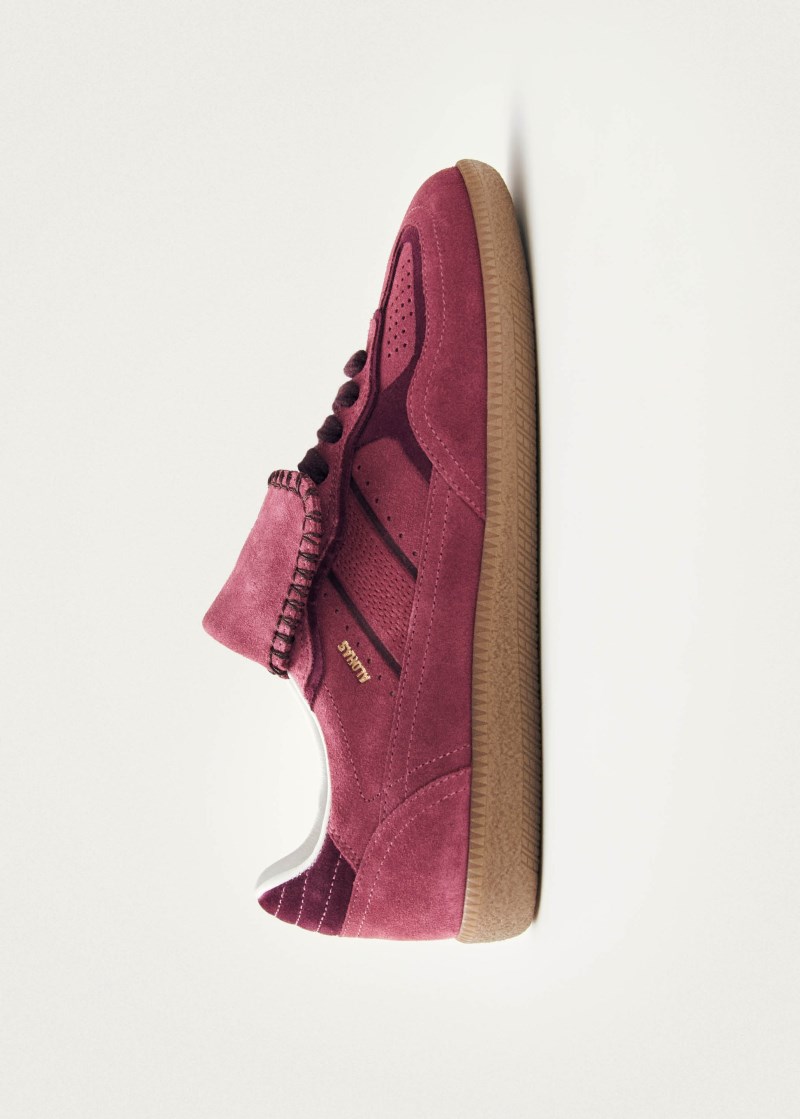 Women's Tb.490 Club Suede Raspberry Leather Sneakers