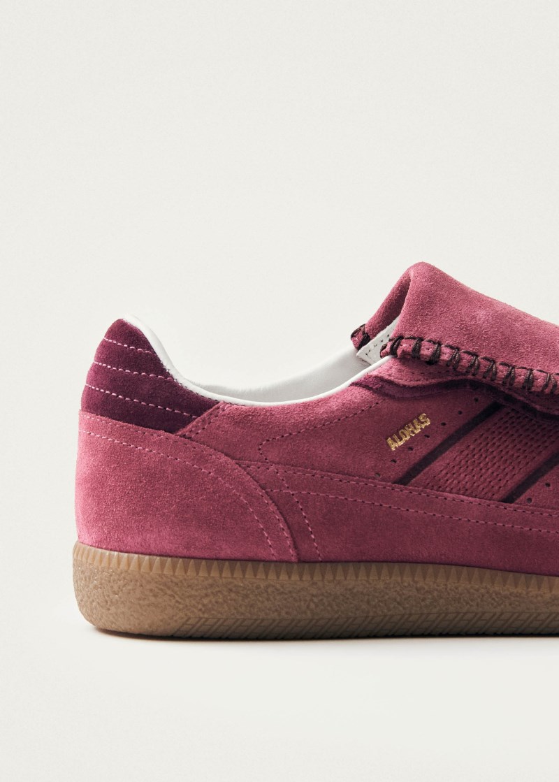 Women's Tb.490 Club Suede Raspberry Leather Sneakers
