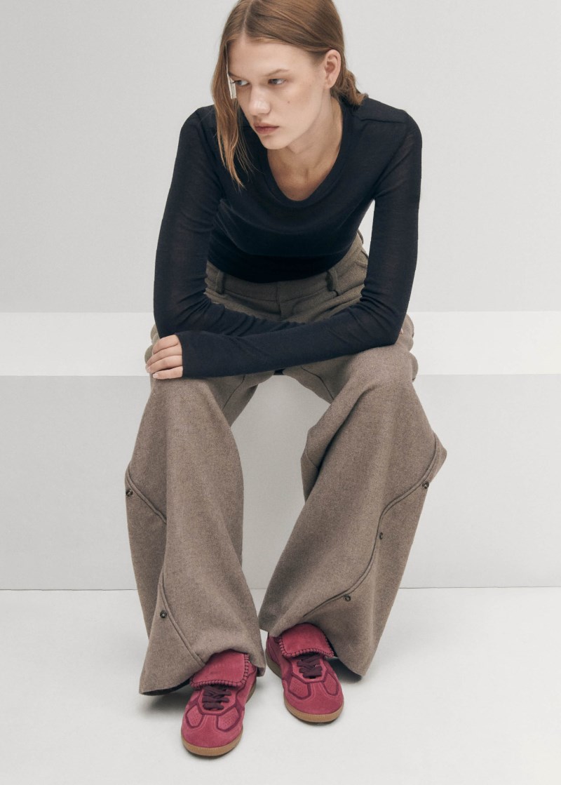 Women's Tb.490 Club Suede Raspberry Leather Sneakers