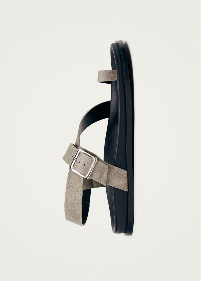 Women's Siren Vintage Grey Leather Sandals