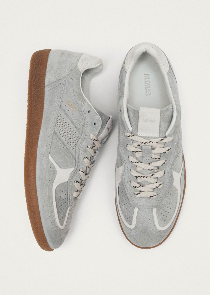 Women's Tb.490 Rife Grey Leather Sneakers