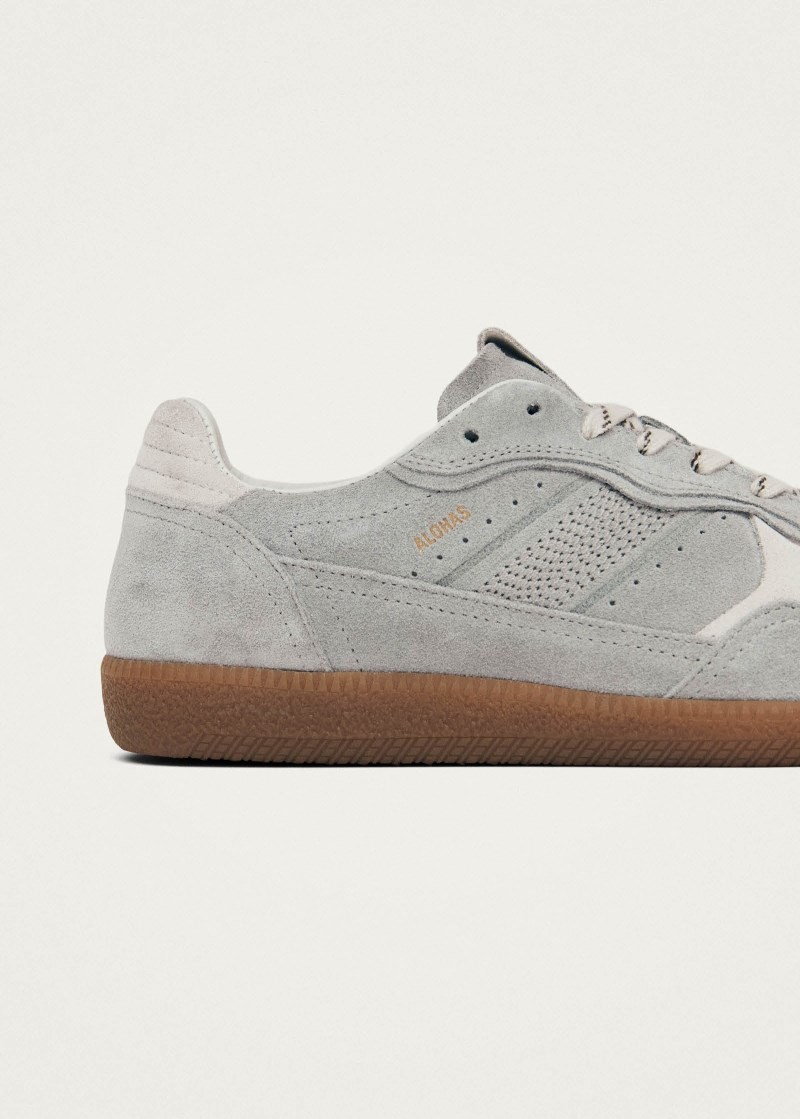 Women's Tb.490 Rife Grey Leather Sneakers