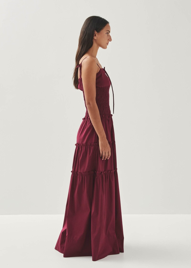 Women's Masami Burgundy Dress