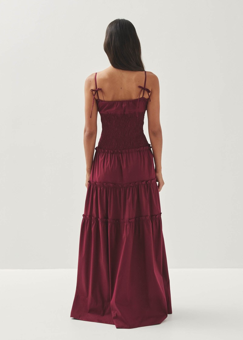 Women's Masami Burgundy Dress