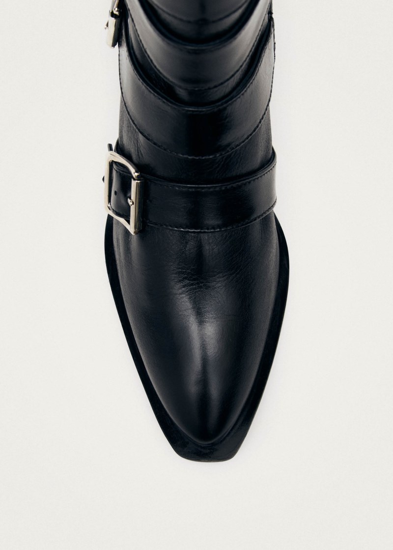Women's Eras Black Leather Ankle Boots