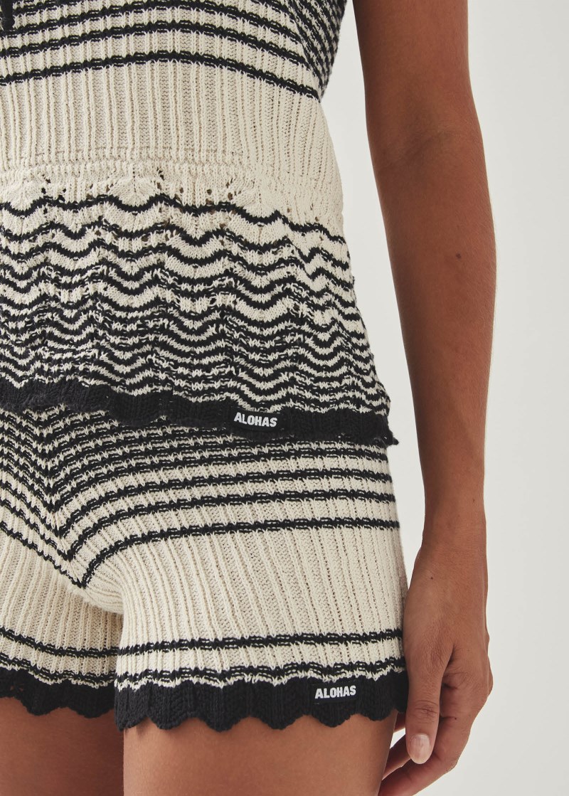 Women's Maia Ecru Tricot Top