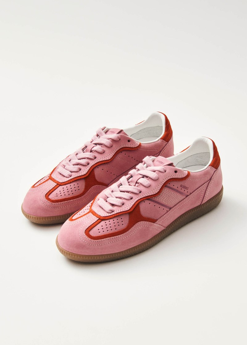 Women's Tb.490 Rife Sea Pink Leather Sneakers