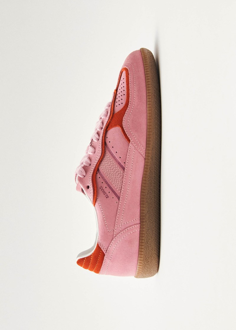 Women's Tb.490 Rife Sea Pink Leather Sneakers