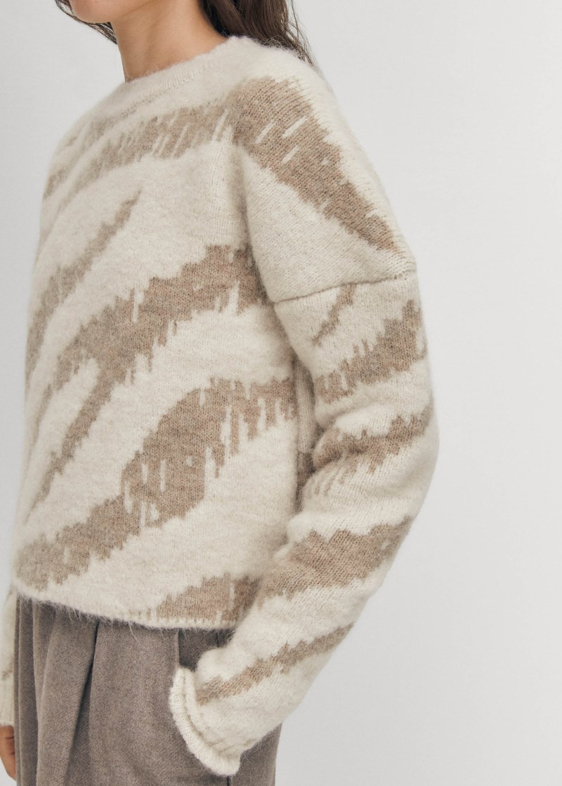 Women's Malmo Ecru Sweater