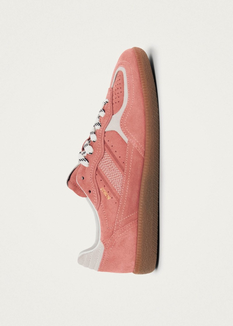 Women's Tb.490 Rife Salmon Pink Leather Sneakers