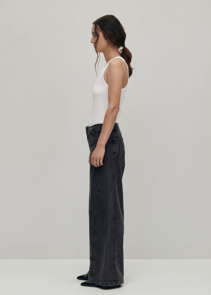 Women's Magda Black Denim Pants