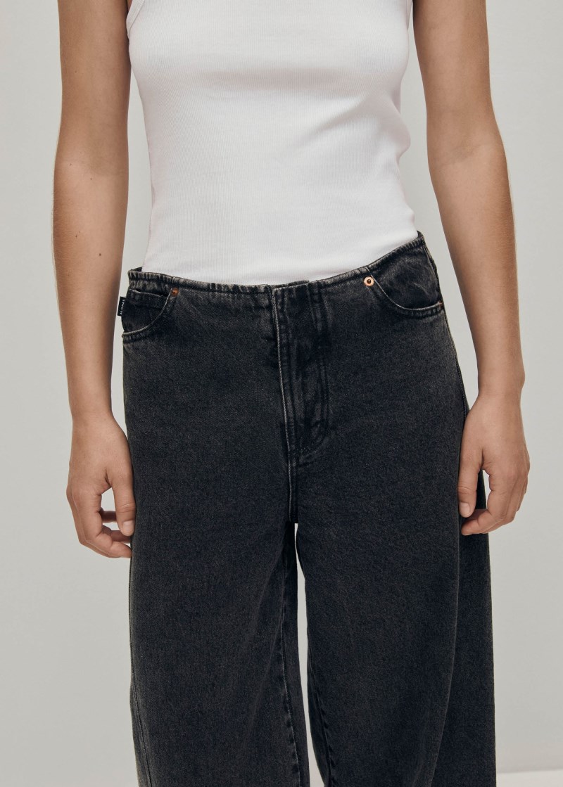 Women's Magda Black Denim Pants