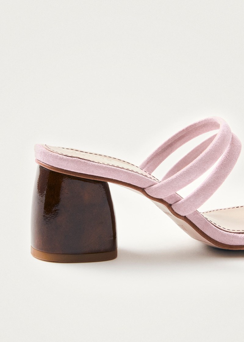Women's Indiana Pale Pink Leather Sandals
