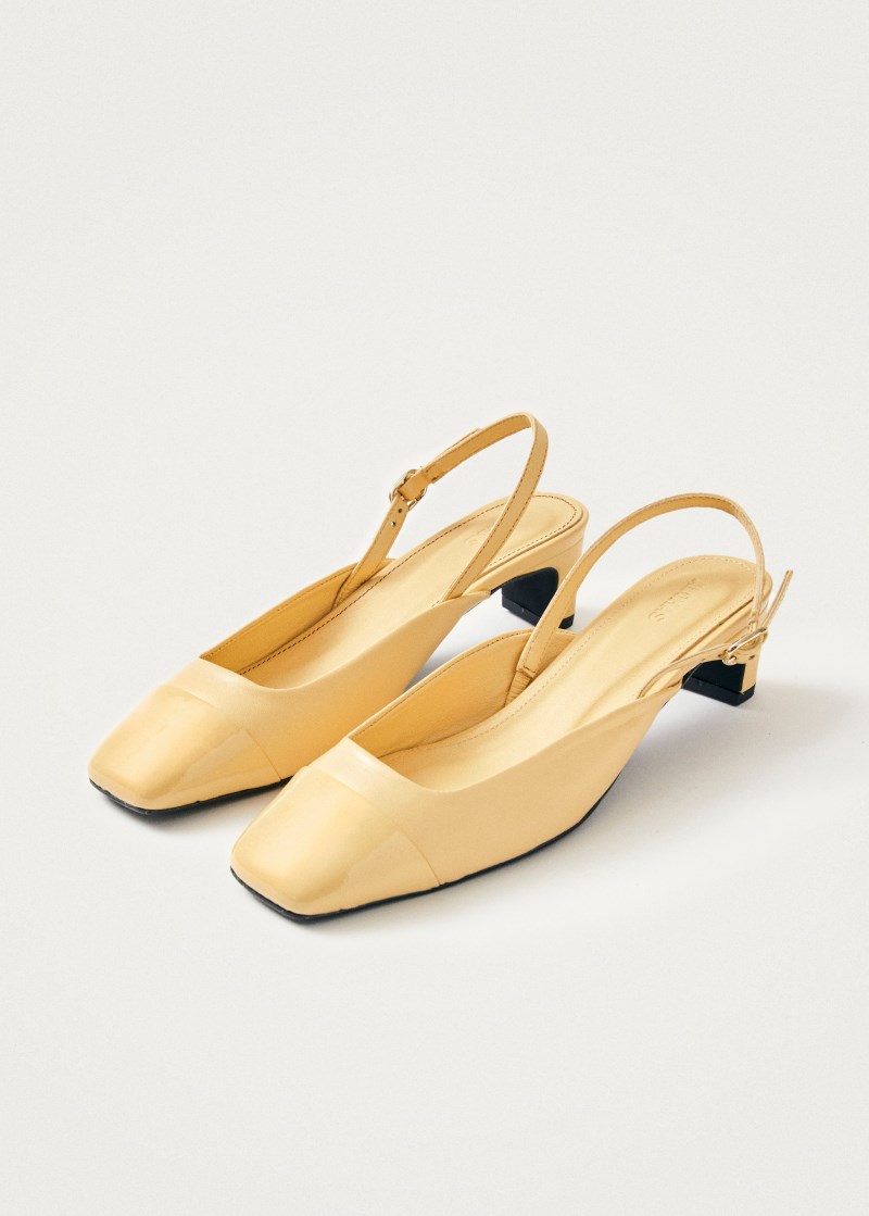Women's Lindy Bliss Vanilla Leather Pumps
