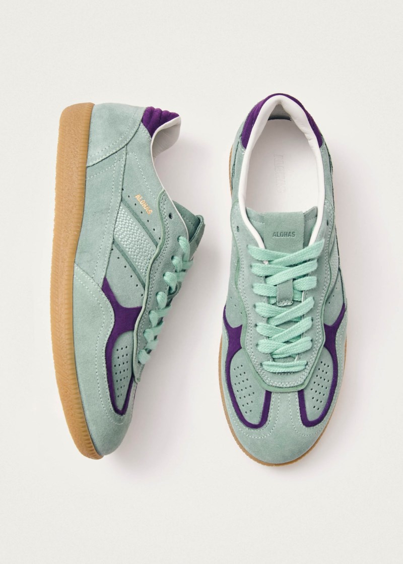 Men's Tb.490 Rife Blue Leather Sneakers