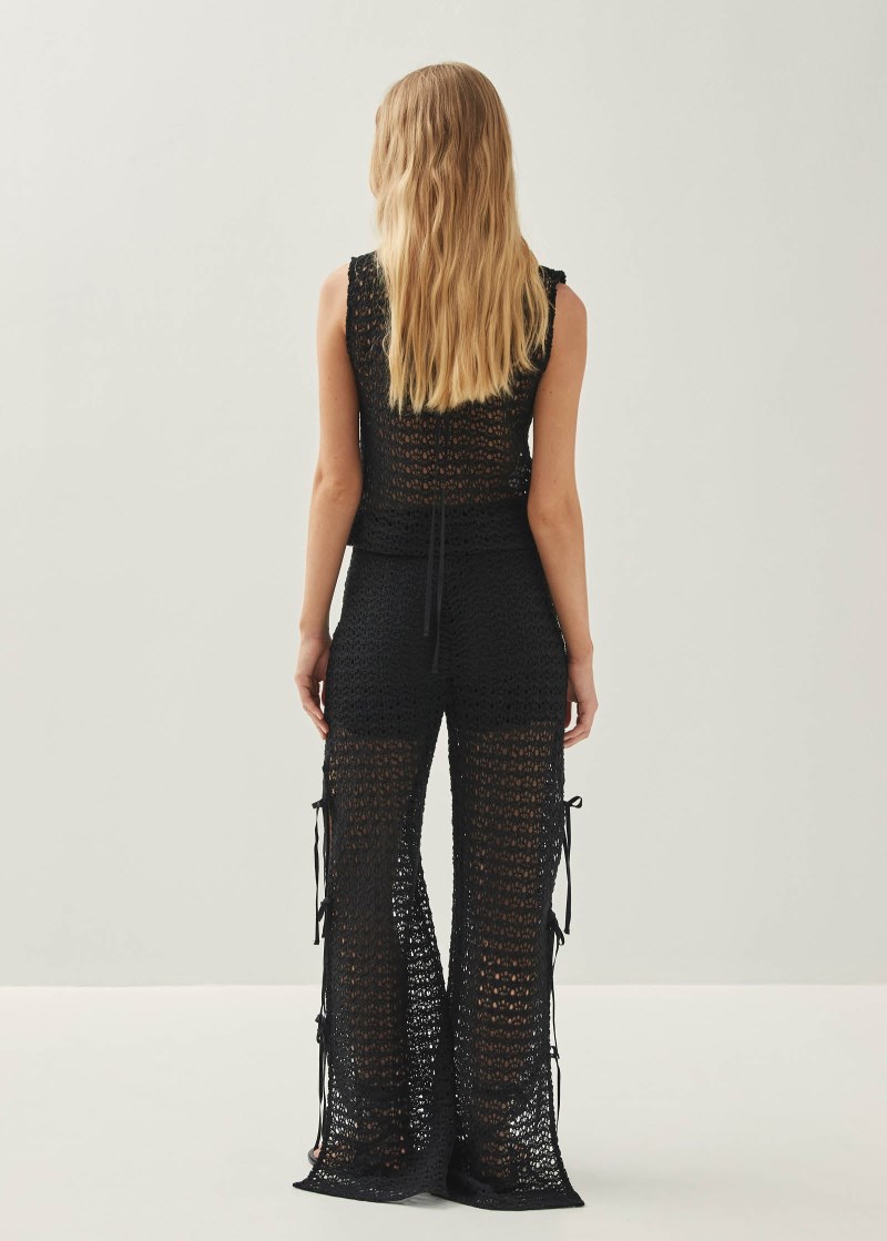 Women's Den Black Trousers