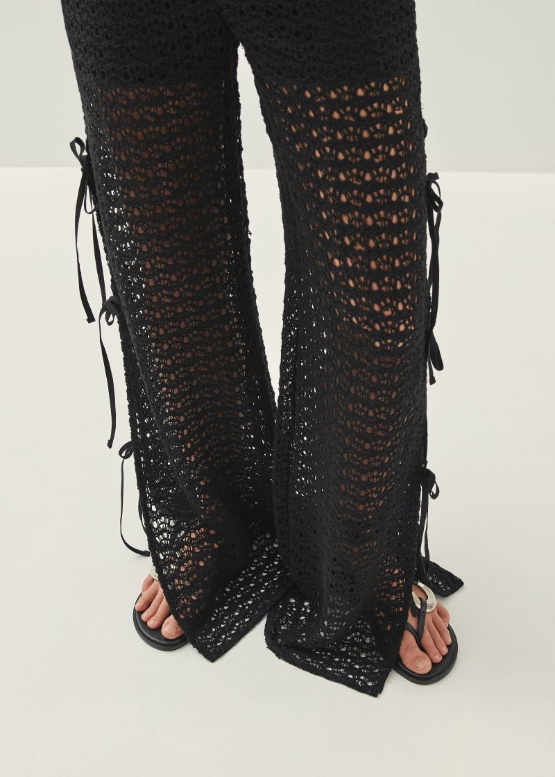 Women's Den Black Trousers