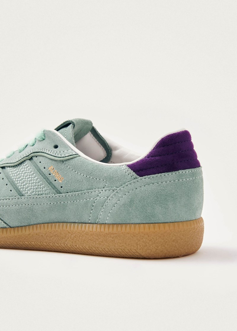 Women's Tb.490 Rife Blue Leather Sneakers