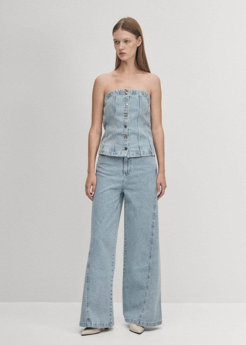 Women's Magda Blue Denim Pants