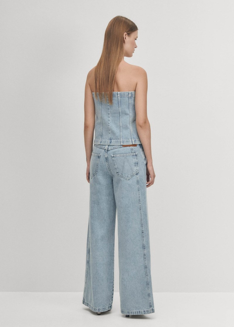 Women's Magda Blue Denim Pants