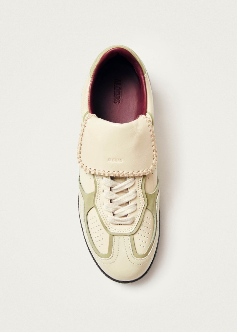 Men's Tb.490 Club Onix Cream Leather Sneakers