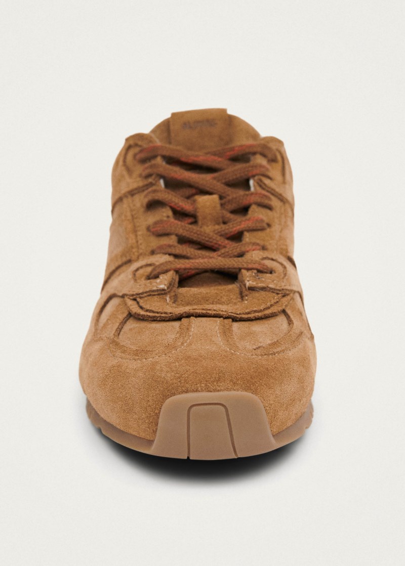 Men's Tb.56 Suede Tan Leather Sneakers