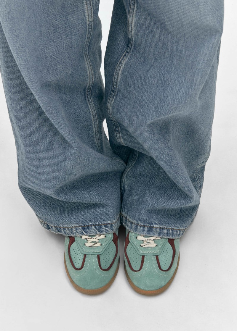 Men's Tb.490 Rife Matcha Leather Sneakers