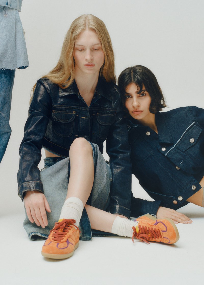 Women's Tb.490 Rife Orange Leather Sneakers