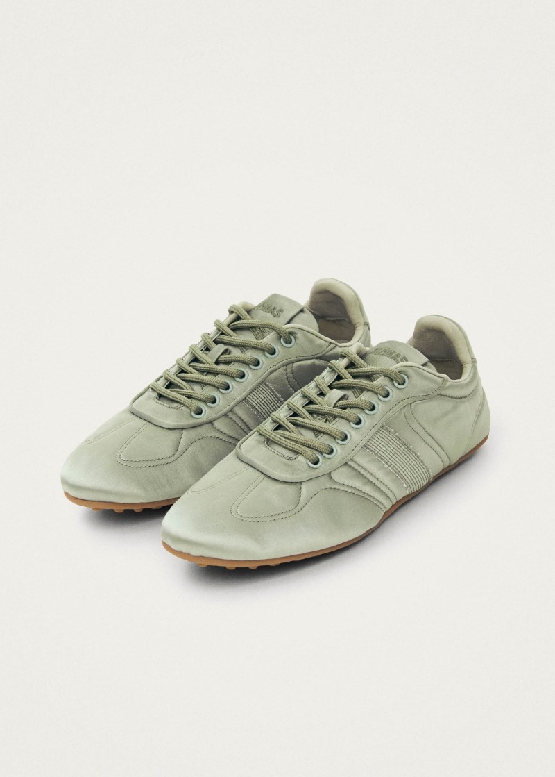 Women's Tb.69 Rife Sheen Aqua Green Vegan Sneakers
