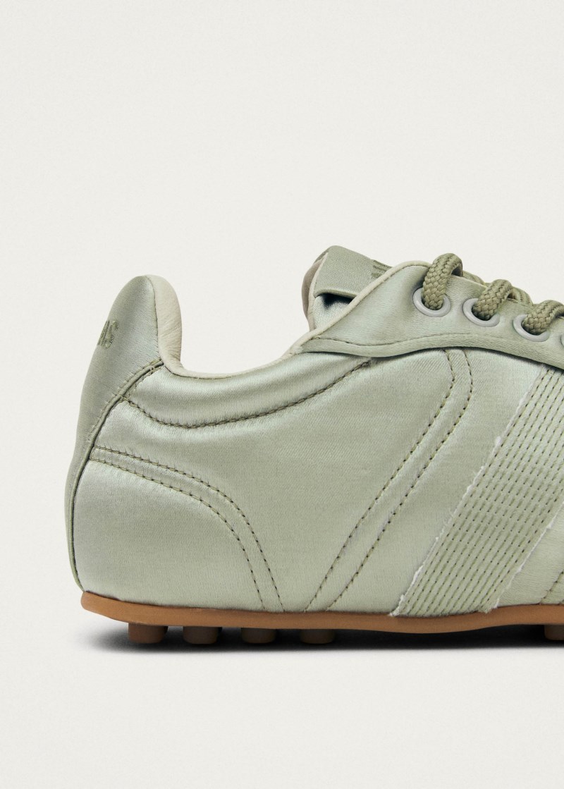 Women's Tb.69 Rife Sheen Aqua Green Vegan Sneakers