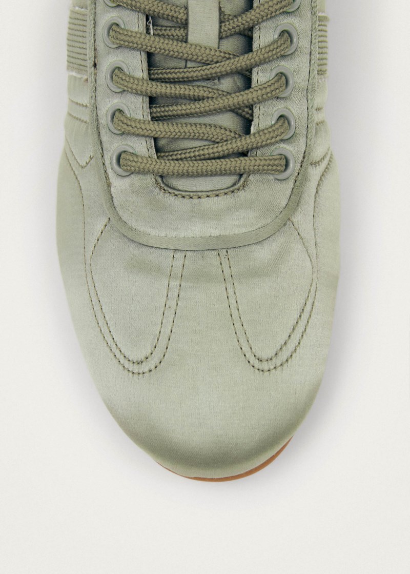 Women's Tb.69 Rife Sheen Aqua Green Vegan Sneakers